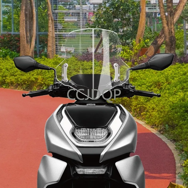 Motorcycles FOR ZEEHO AE8 AE6 Windshield  Windscreen Wind Deflector Glass Keep out the wind  Aesthetically pleasing Accessories
