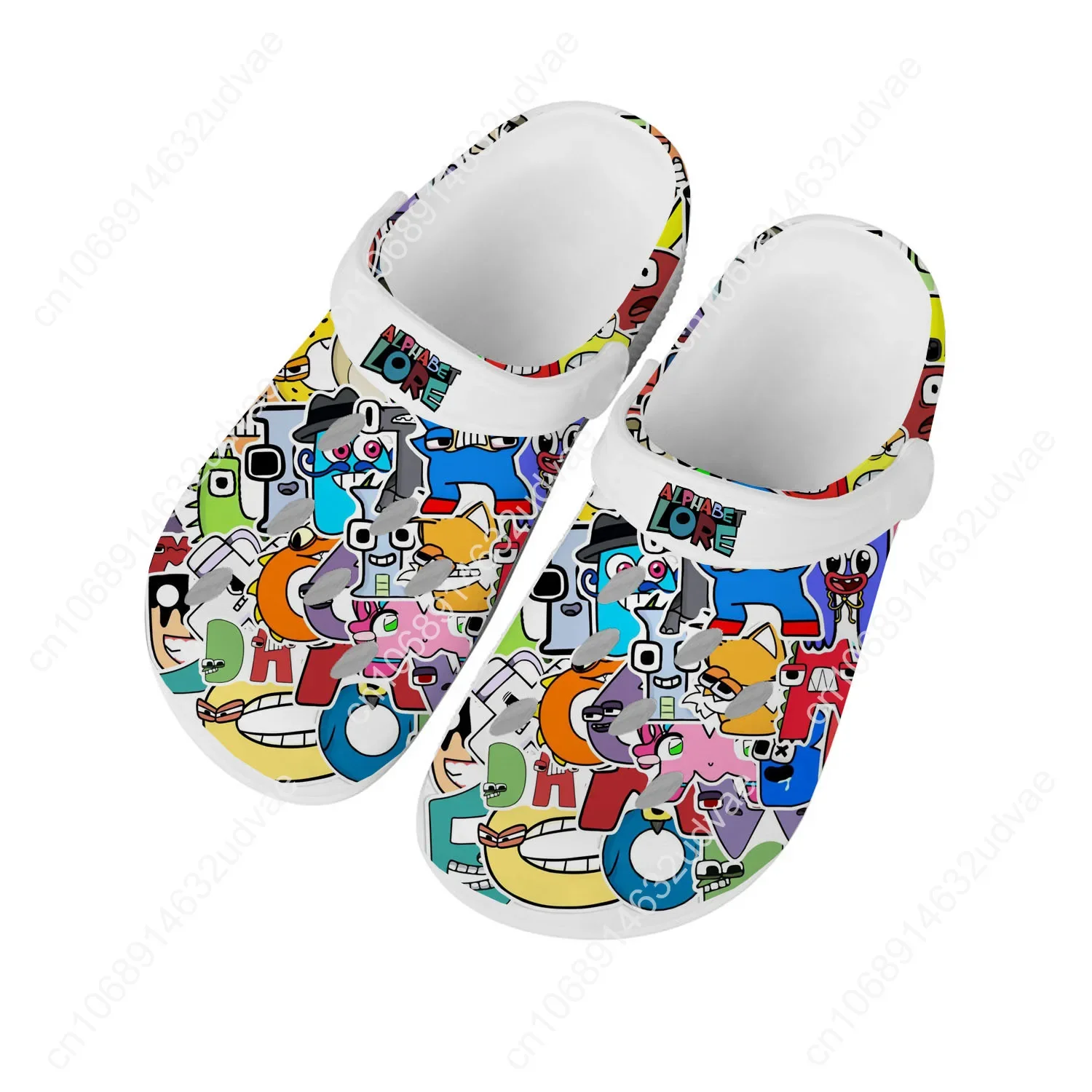 الأبجدية لور الصنادل الرجال النساء المراهقين موضة أحذية ماء عالية الجودة حديقة تنفس الراحة الشاطئ النعال المخصصة