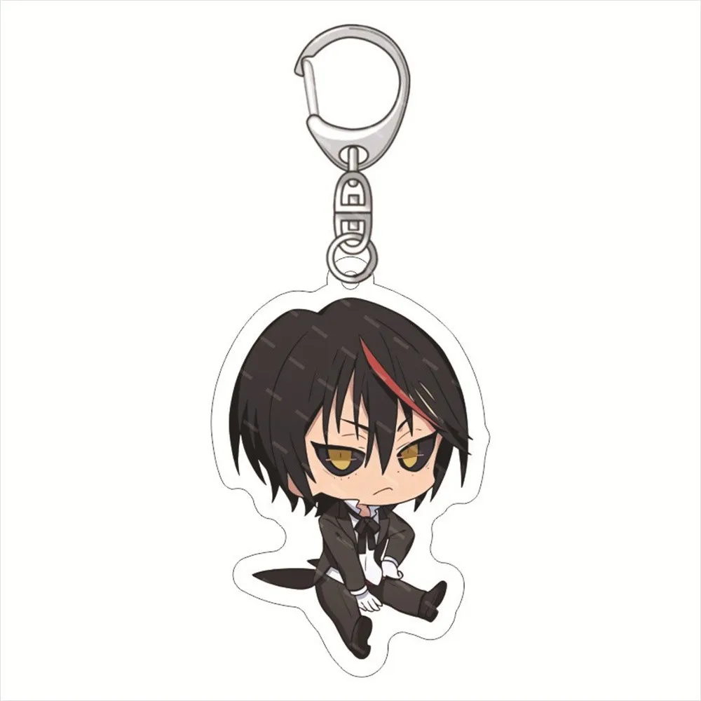 Cute Anime That Time I Got Reincarnated as a Slime Rimuru Tempest Keyring Izawa Shizue Cosplay Key Chain Keychain Ornament Gift