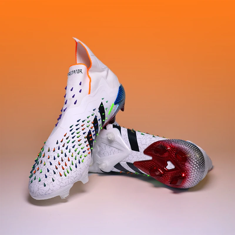 

Мужские футбольные бутсы H-H3 Pro (Chuteira Campo) — футбольные бутсы без шнурков TF/FG, уличные нескользящие тренировочные кроссовки для газона 40-45