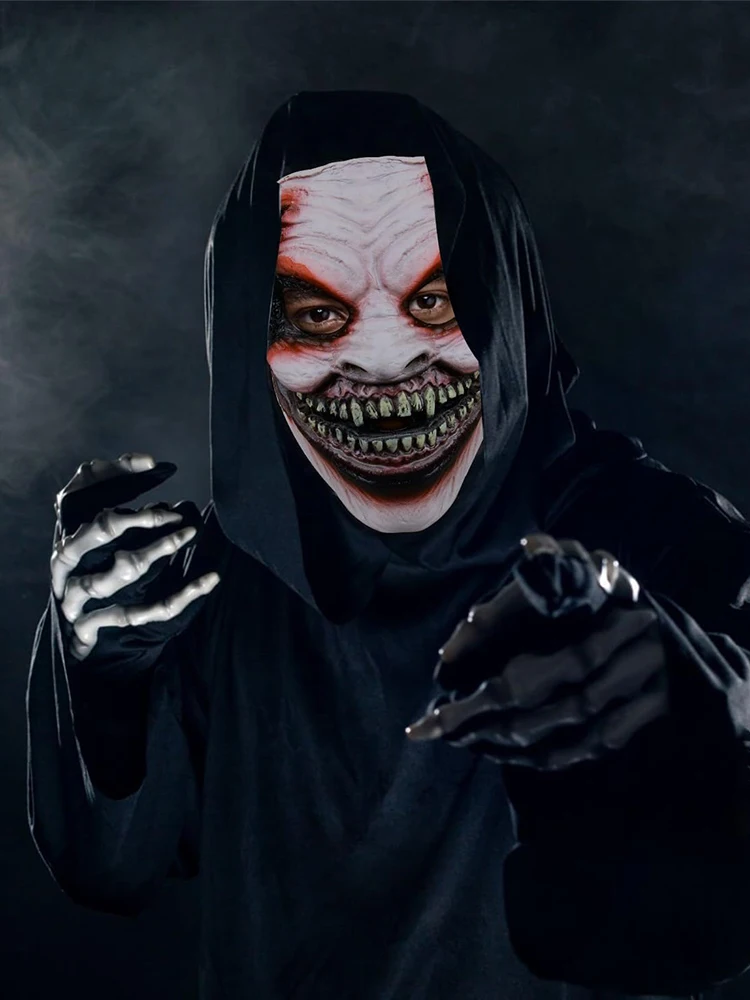 Maska WWE Bray Wyatt Fiend Halloween Karnawał Impreza Cosplay Straszny Demon Kostium Rekwizyty Diabeł Lateksowe Maski Regulowana Elastyczna