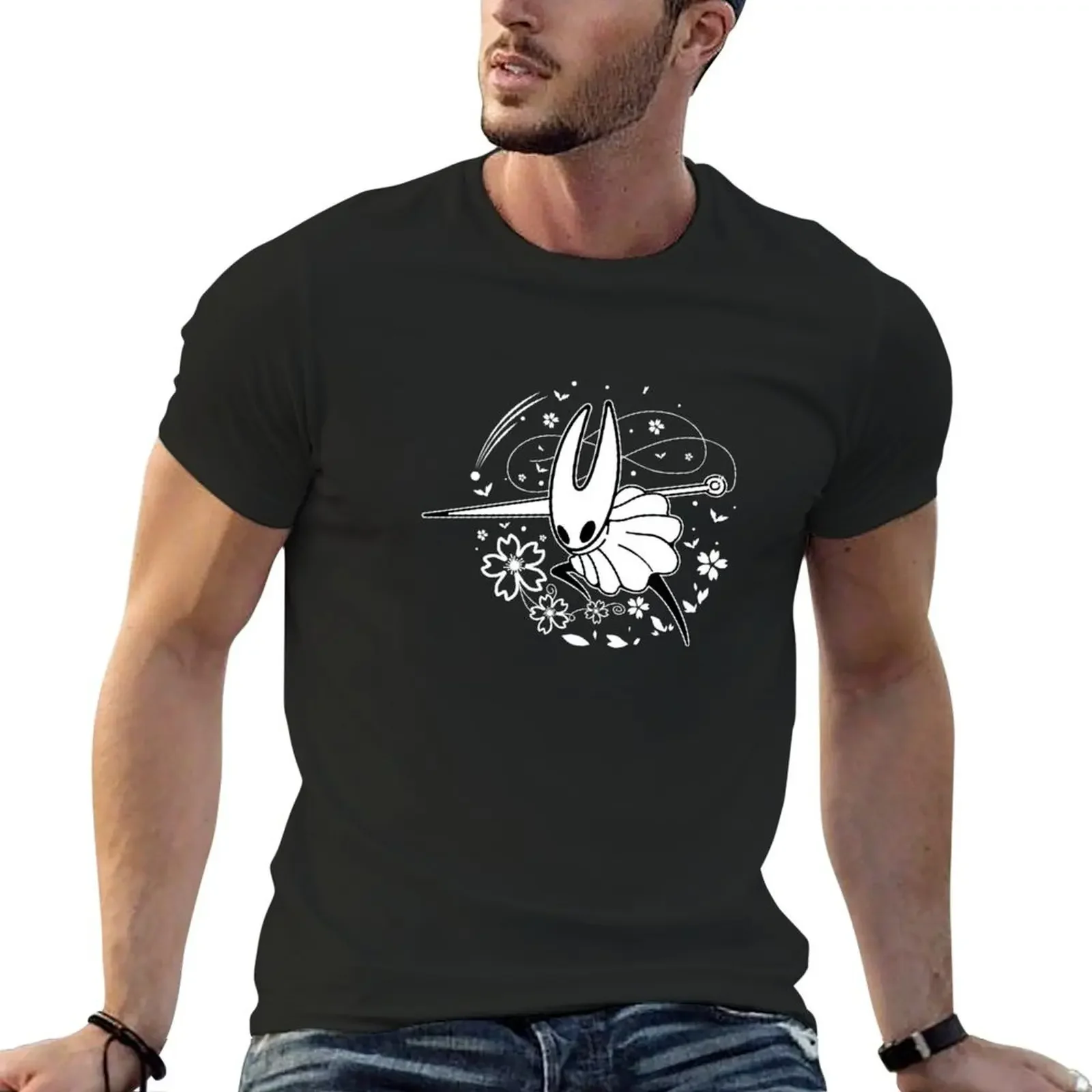 Hollow Knight Lady Hornet T-Shirt tees custom shirt anime tshirt t shirts men