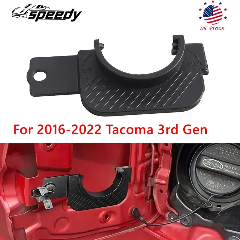 

Для 2016-2022 Tacoma 3-го поколения держатель крышки бензобака противоскользящий держатель крышки топливного бака аксессуары для крышки бензобака ABS