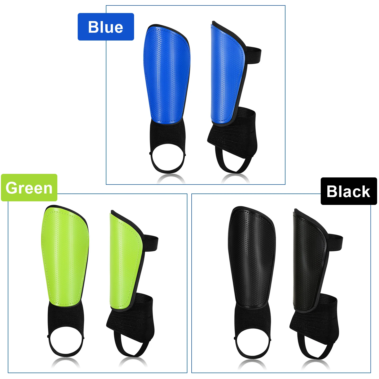 Soccer Shin Guards Football Protectors Pads Adult Kids Shinguards Light Sock Insert Board Boy Training Legging Protective Gear