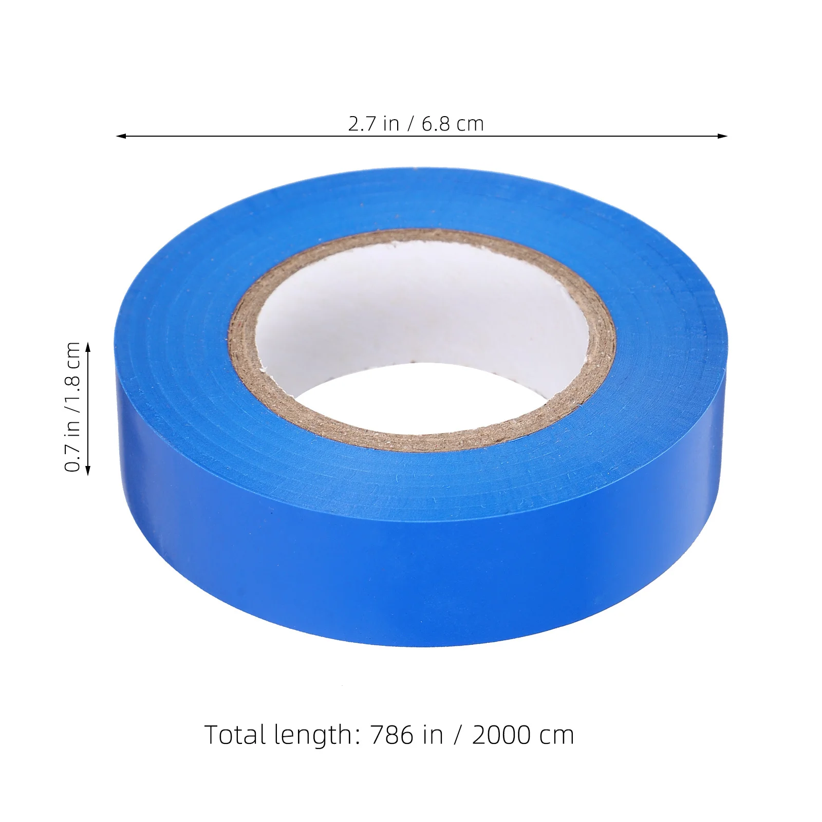 

6 Rolls Waterproof Insulation Tape 20M Per Roll Heavy Duty Electrical Tape For Industrial Commercial Residential Use Electrician