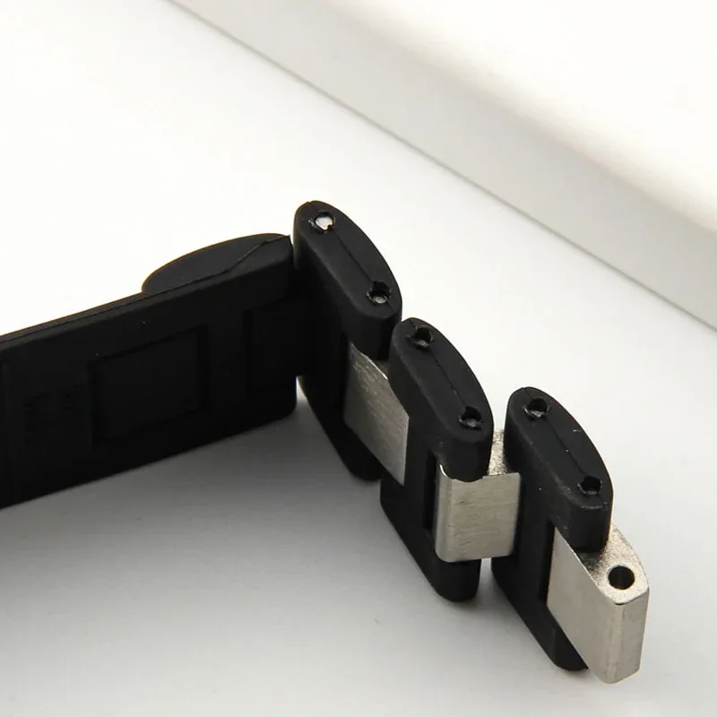 Silicon Watch Strap for Cartier 21Th Century Waterproof Sweat-Proof Rubber Watchband Accessories 20 * 10mm Wristband