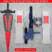 3D DIY Head Sword Gun Weapon Extended Board Upgrade Kit For Titans Return Fortress Maximus Accessories