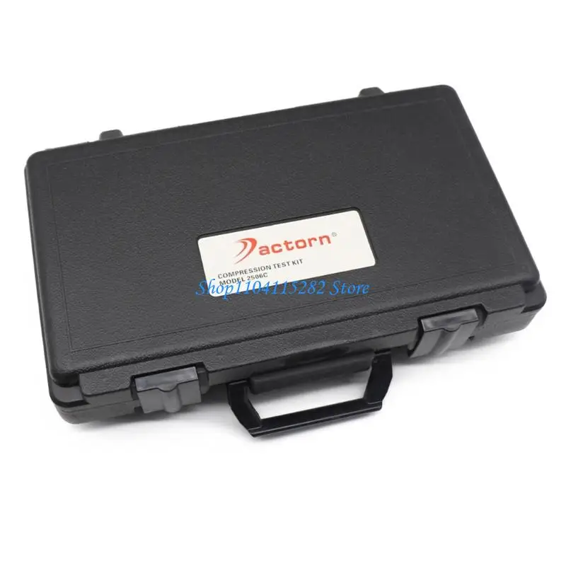 

Gasolines Engine Compression Tester Includes Storage Case and Accessories