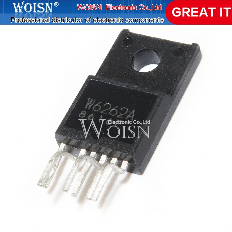 

10PCS STRW6262A STR-W6262A W6262A TO-220F-6