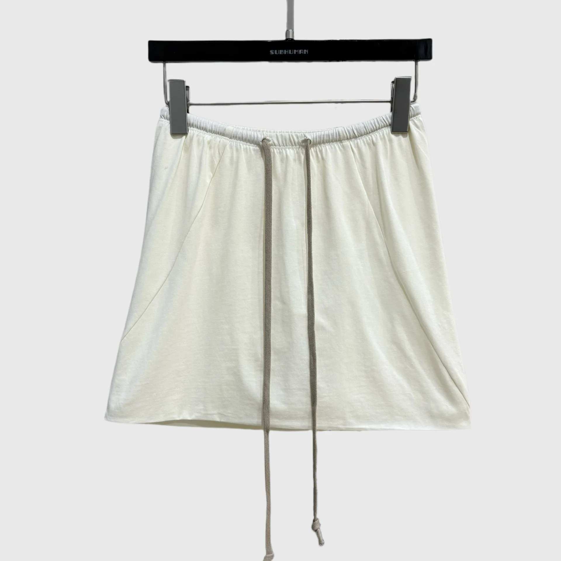 Ro High Street Skirts Women's Casual Shorts with Drawstring Versatile and Slimming Heavy Industry Elastic Waist Pants Skirt