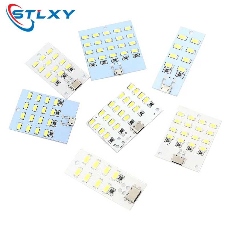 1pcs 8 12 16 20 Beads LED Light Panel Module With TYPE C Interface