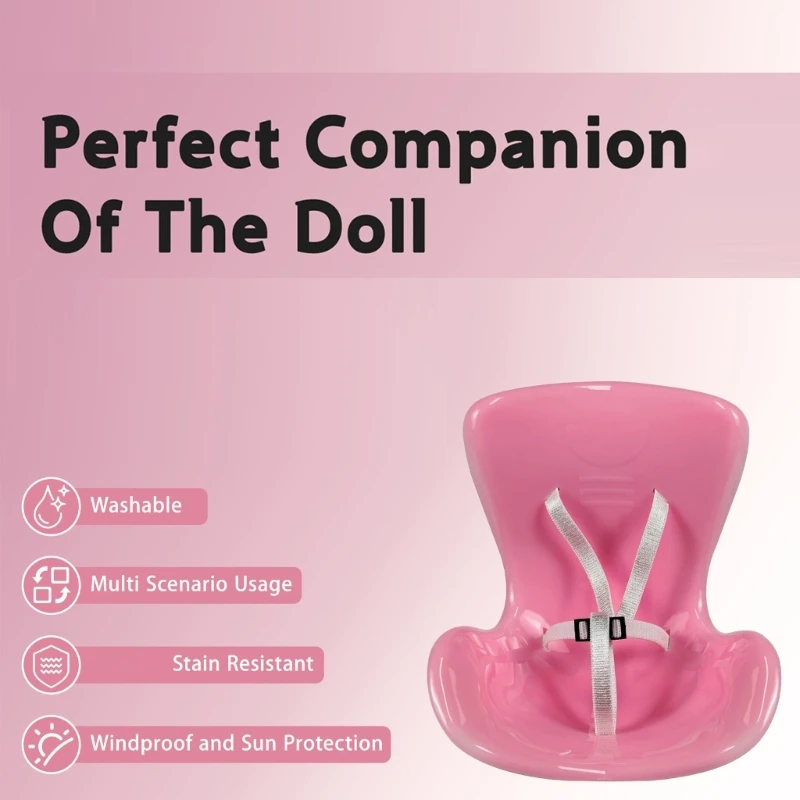 Correa seguridad ajustable para sofá muñeca, soporte Clip para manillar motocicletas para pantallas decorativas,