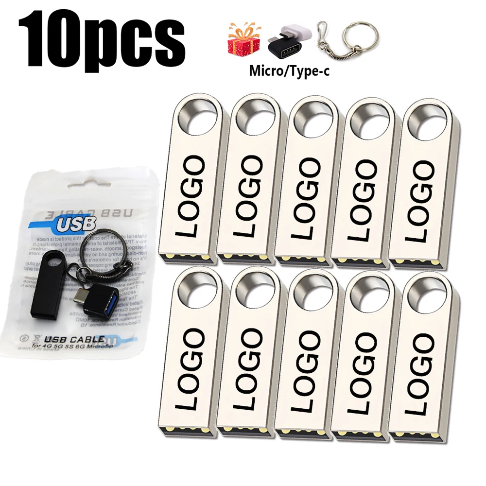 Personalizado 10 unids/lote, regalo gratis, unidad Flash USB 2,0, 64GB, 32GB, unidad de bolígrafo de alta velocidad, memoria de 16GB, regalo creativo, disco U