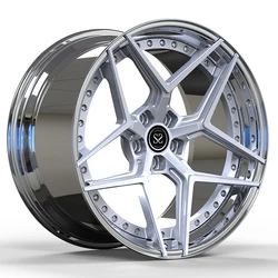 Fit For BMW X6 X5 X6M F15 Polish Custom 2-PC Forged Alloy Wheels 20 21 22 And 23 Inches