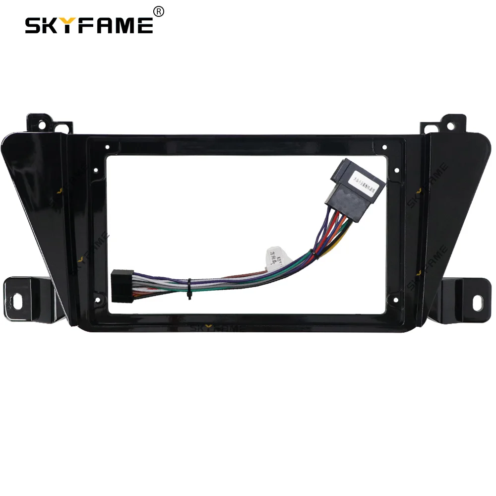 SKYFAME Car Frame Fascia Adapter Canbus Box Decoder Android Radio Dash Fitting Panel Kit For Geely Emgrand GS GL Vision X3