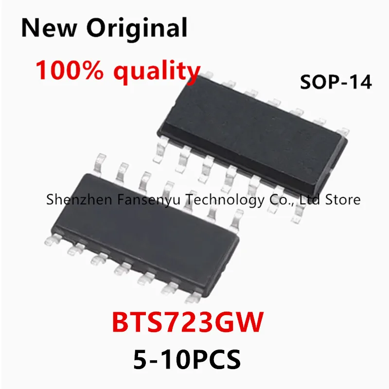 (5-10piece)100% New BTS723GW BTS723 sop-14 Chipset