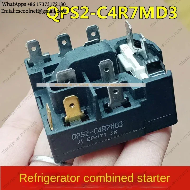 QPS2-C4R7MD3 Refrigerator Compressor PTC Starter Relay Accessories