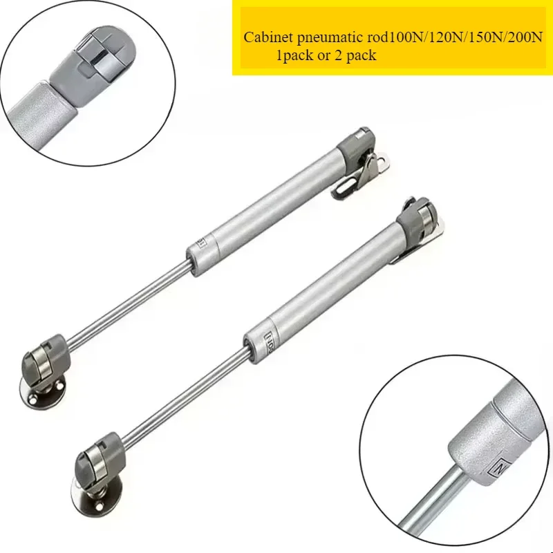 

100/120/150/200N for Kitchen Hydraulic Hinges Cabinet Door Lift Vertical Pneumatic Furniture Table Mechanism Stay Gas Pistons