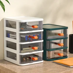 Desktop Storage Box Drawer Type Home Dormitory Bedroom Multi-layer Sundries Storage Stackable Dustproof Office Desktop Organizer