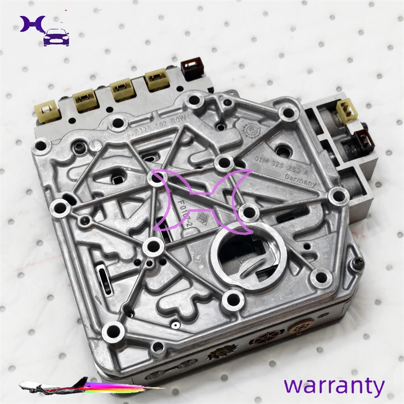 

Оригинальный 01M 01M325283A 01M927365 Корпус клапана с электромагнитом и жгутом проводов для автоматической коробки передач VW Jetta Golf Beetle