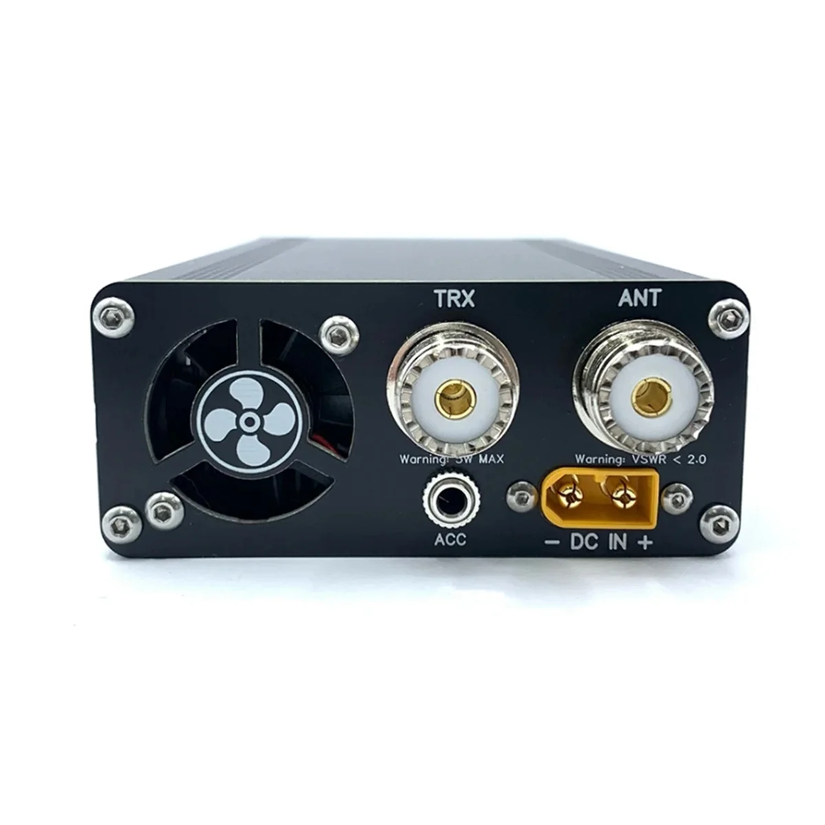 PA50+ (PA50 Plus) 50W 3.5MHz-28.5MHz 1.3Inch OLED Screen Intelligent Shortwave HF Power Amplifier SWR Meter Filter&L47R