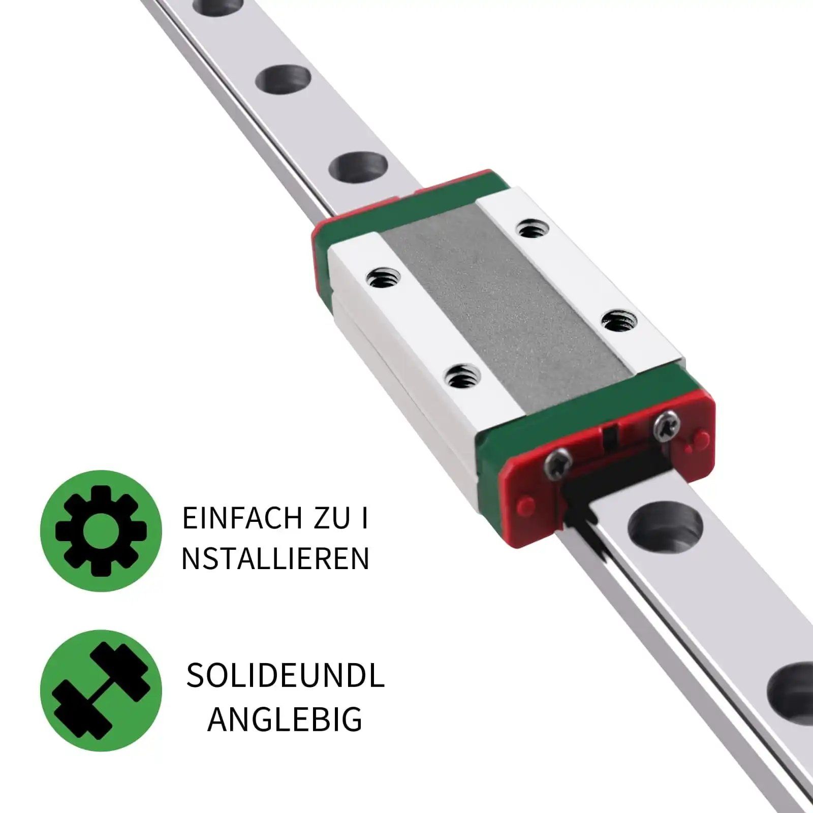 MGN MGN7H MGN9H MGN12H MGN15H MGN7C MGN9C 100mm - 600mm- 1000mm miniature linear guide rail slide carriage 3D Printer MGN12C CNC