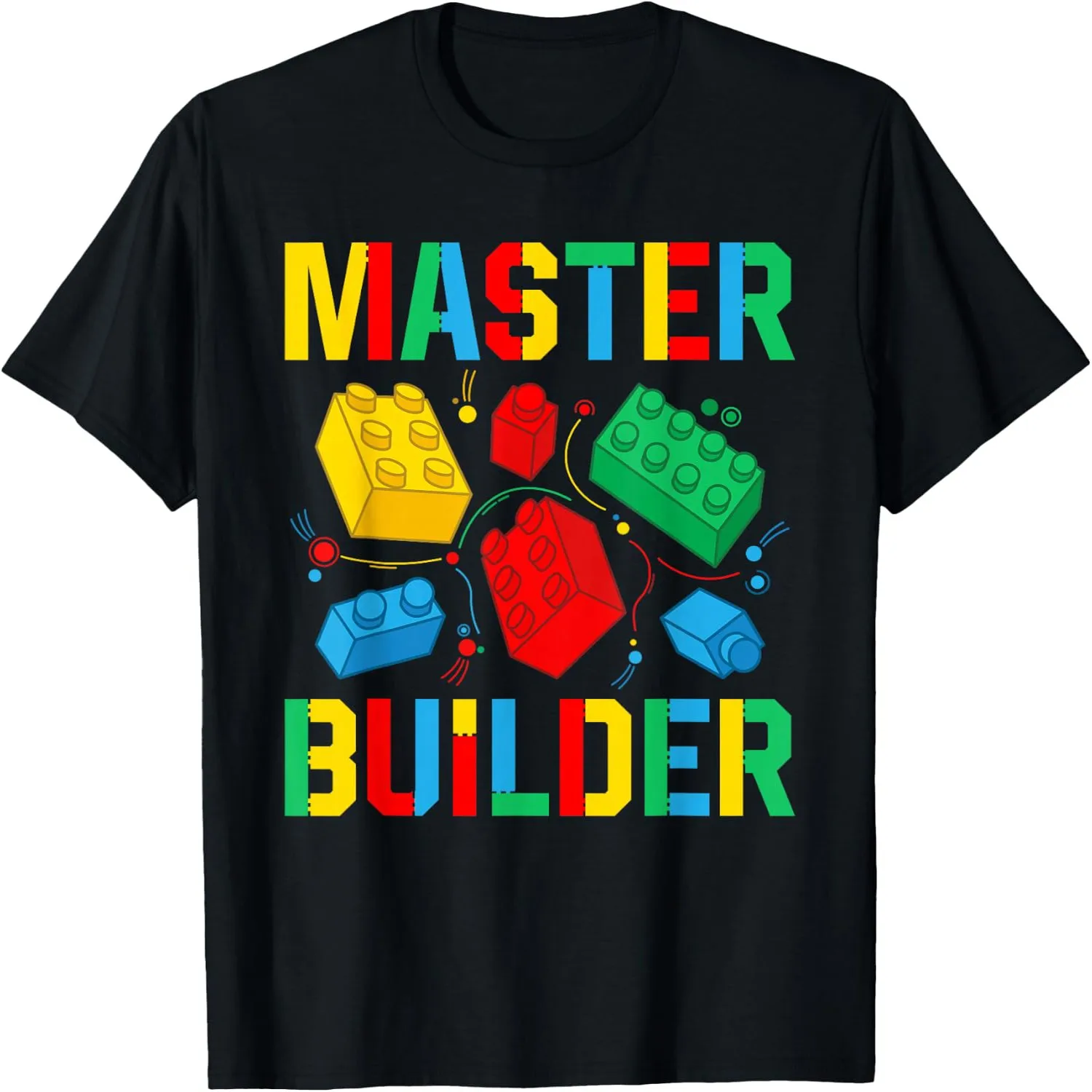 Master Builder Kids Building Blocks Brick Toy Master Builder T-Shirt Small graphic tee, men’s, women’s, halloween shirt,