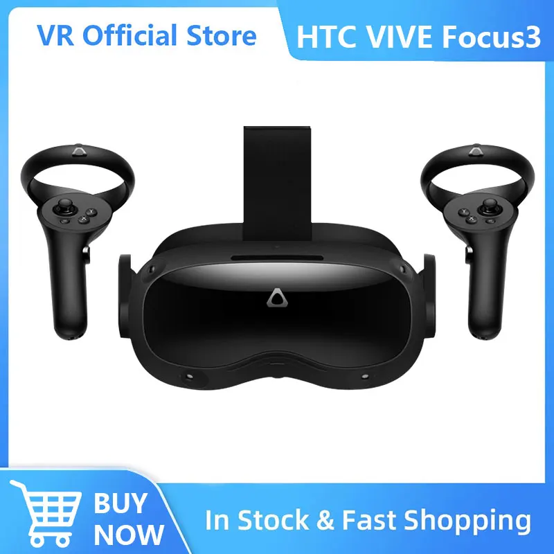 HTC Vive Focus3 Smart VR Headsets All-IN-One VR Movie Somatosensory Machine 3D Head Steam Game Virtual Reality VR Glasses