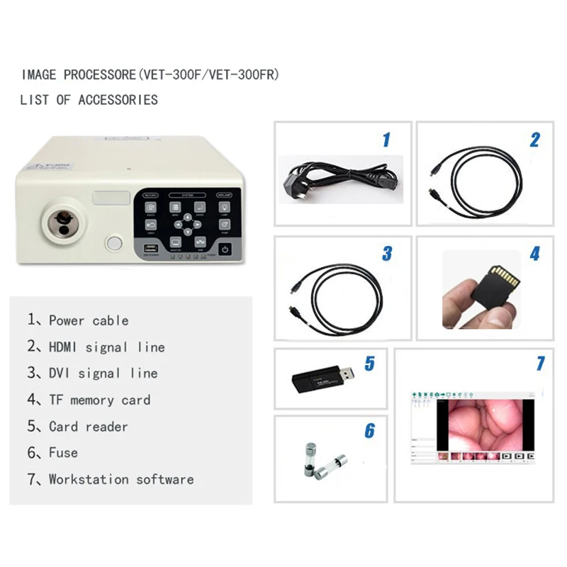 Cheap Price Medical Laparoscopic Gastroscope Colonoscope Endoscope Endoscopic Laparoscopy Flexible Veterinary Endoscope Ca-me-ra