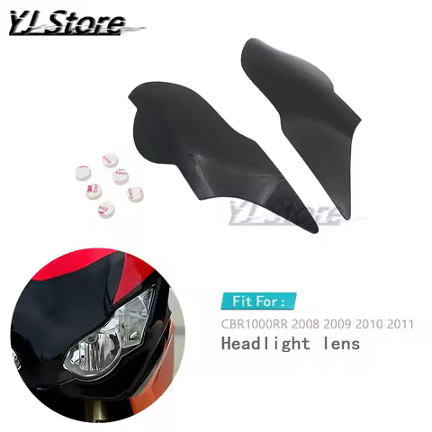 Fit For Honda CBR1000RR CBR 1000 RR 2008 2009 2010 2011 Motorcycle Front Headlight Lens Shield Protector