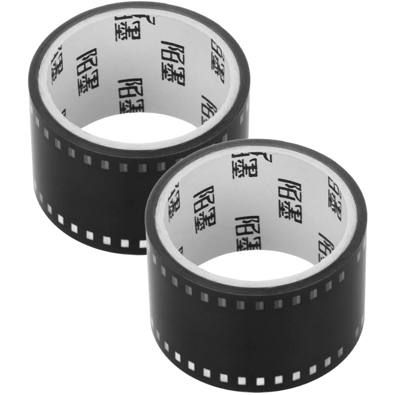 2 Rolls Movie Film Stickers Craft Tape for Scrapbooking Hand Account Adhesive Decorative Crafts The Pet