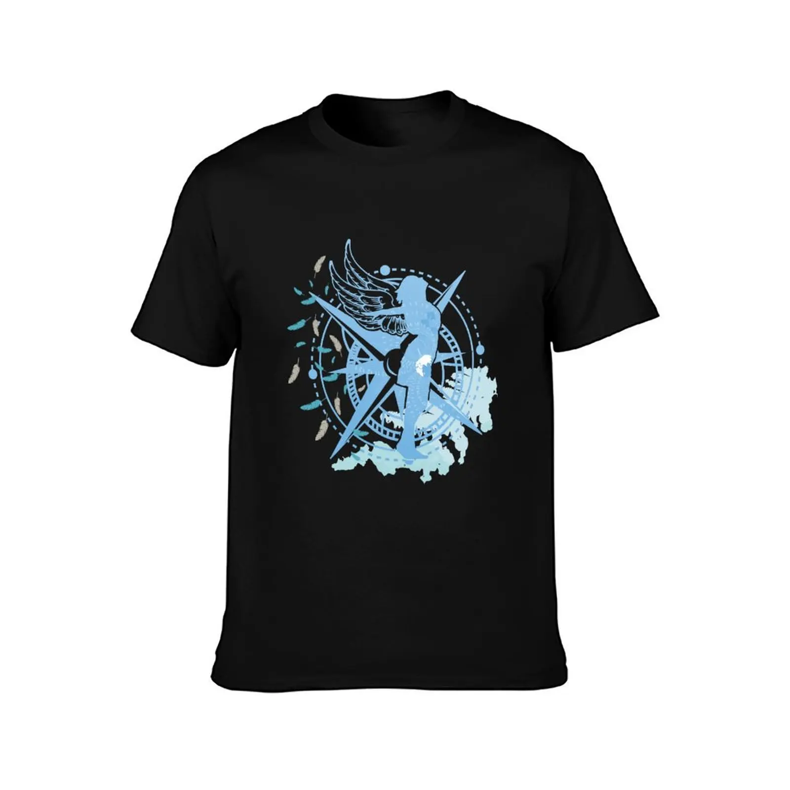 The Soaring Woman T-Shirt Big Size Short Sleeve Casual Top T-Shirt