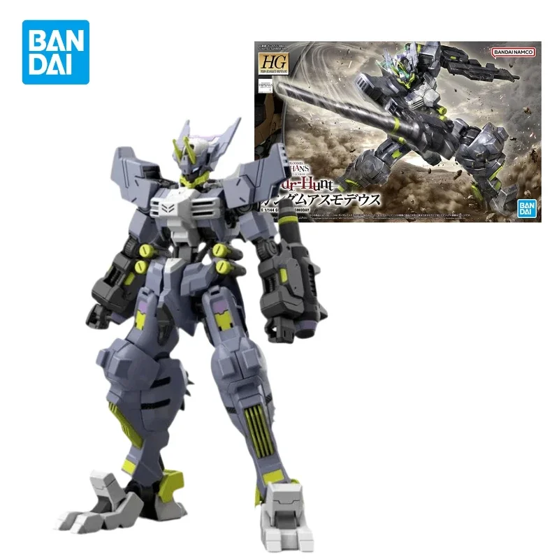 In Stock Bandai Original Gundam HG 1/144 ORPHANS URDR-HUNT ASMODAY Assembly Anime Action Figure Model Toys Collection Kids Gifts