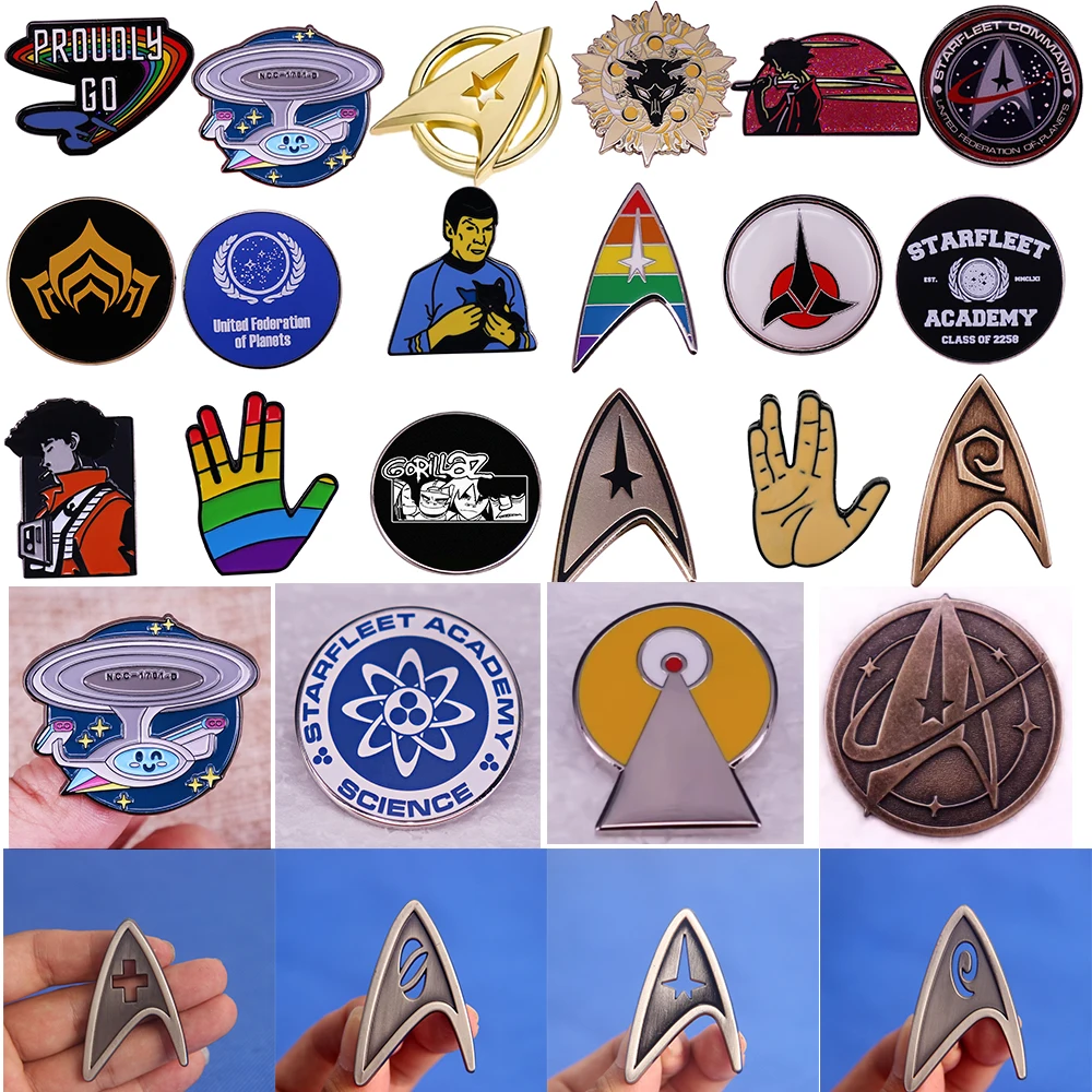 St&Star&Trek Enamel…