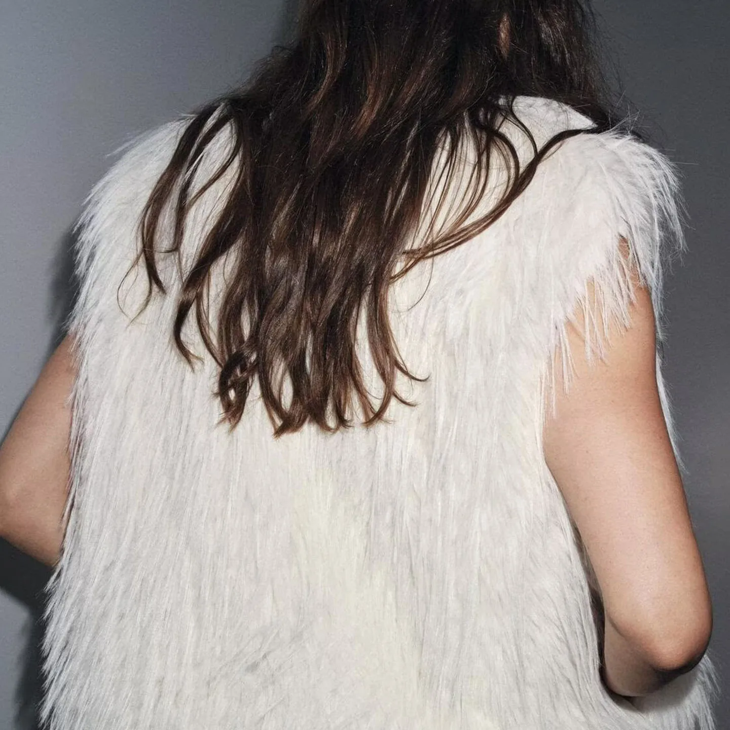 Faionable الفراء الاصطناعي سترة المرأة Sle 2025 الخريف وصول جديد Z الوقوف صالح الأوروبي Sle لا قبعة وشملت #3