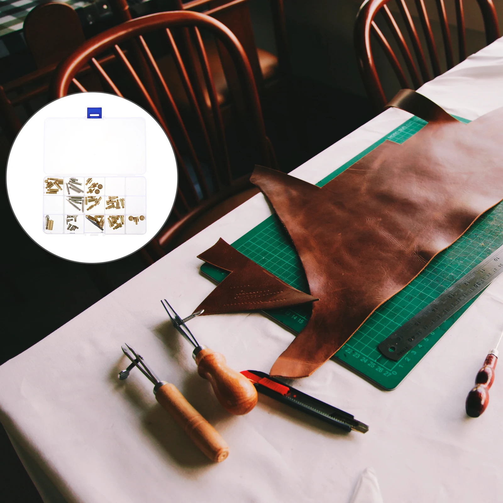 

1Set Wood Burning Kit Professional Pyrography Tool High Strength Heat Resistant for Wood Engraving Carving Stencil Paper Fabric