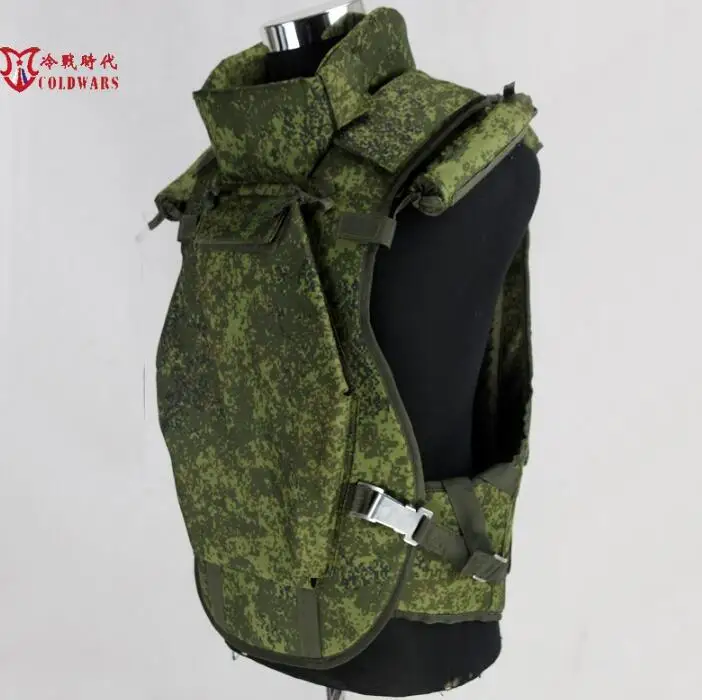 Russian Tactical Vest 6b13 Green Camouflage Digital Outdoor Army