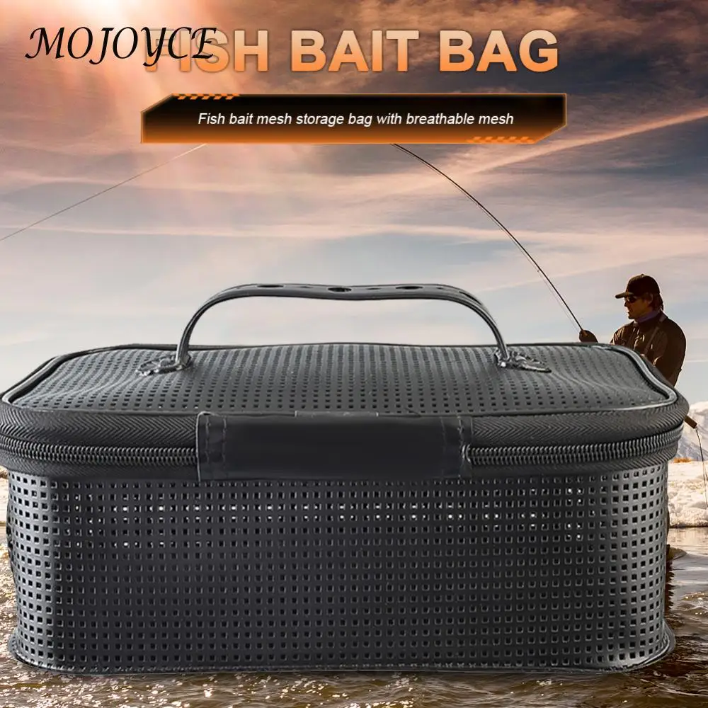 Portable Fishing Tackle Storage Pack Mesh Hollowed Out Universal Bead Hook Holder Breathable Wear-resistant Outdoor Fishing Tool