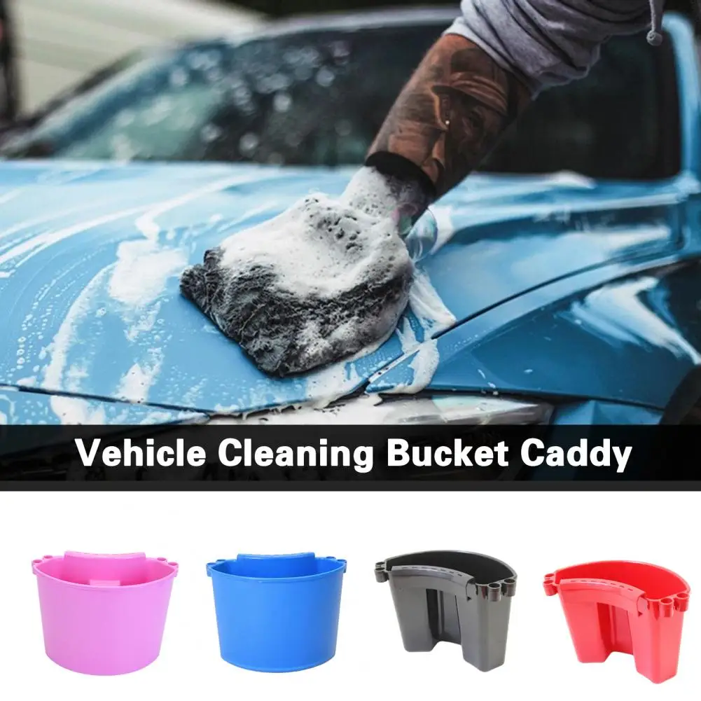 Car Wash Bucket Organizer Multipurpose Detailing Cleaning PP Material for Home Kitchen Auto Care Supply Car Cleaning Bucket