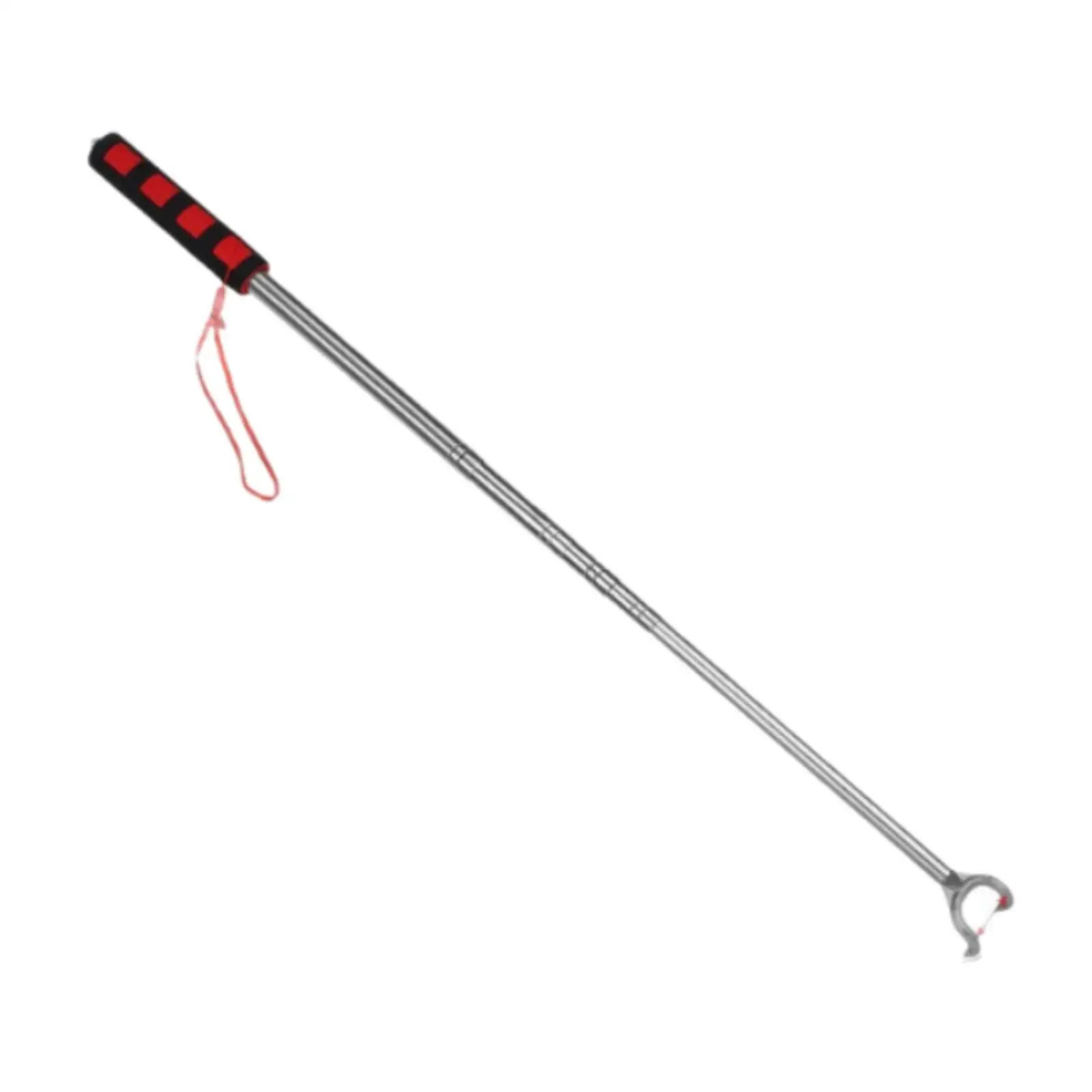 منتقي العلف بالفطر 2 خطاف قوي محمول باليد قابل للتعديل قابل للسحب مقبض مريح أداة اختيار الفطر يساعد على الوصول #2