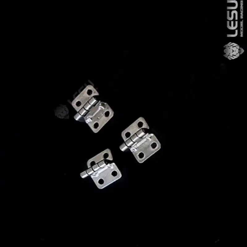 Loose-leaf LESU For 1/14 Tamiya Simulation Truck Toy Small Door Hinge Metal Model An-0014 Truck DIY Accessory Toy