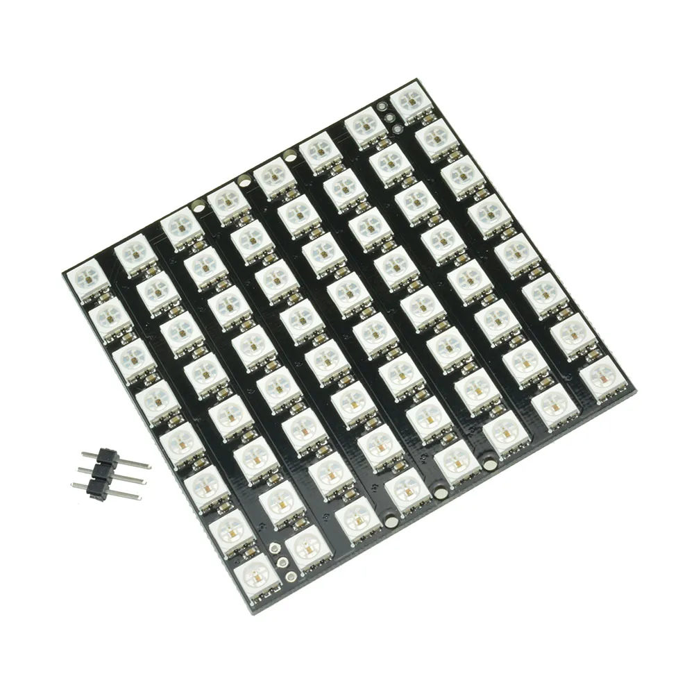 WS2812 LED 5050 RGB 8X5/8x8 LED Matrix 40 Bits 64 Bits Volle Farbe 5050 RGB LED lampe Panel Licht