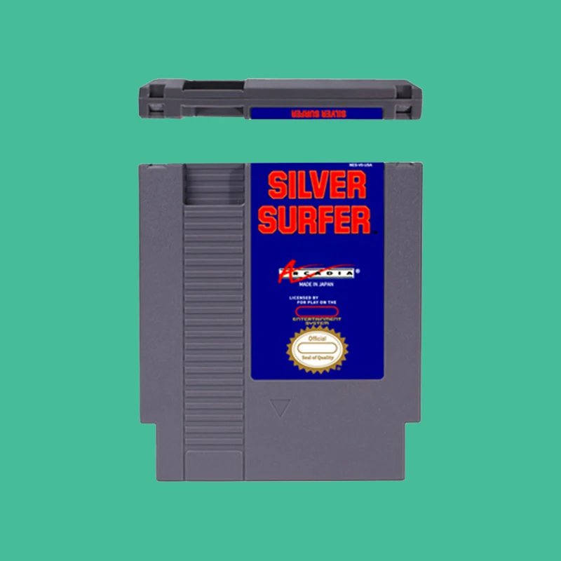 

Silver Surfer- 72 pins Game Cartridge for 8bit NES Video Game Console