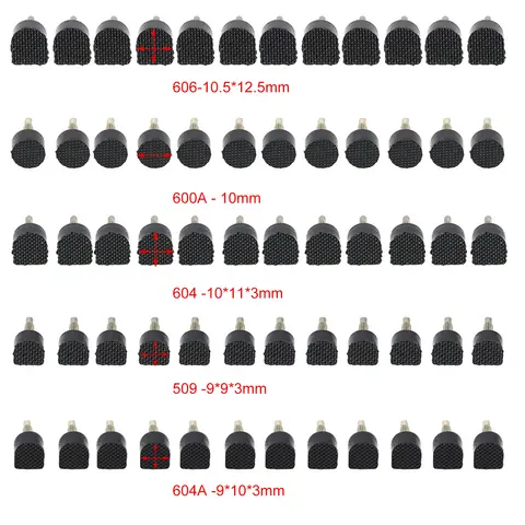 60Pcs High Heel Shoe Repair Nail 5 Different Size Shoe Repair Tips Taps Dowel Lifts Replacement