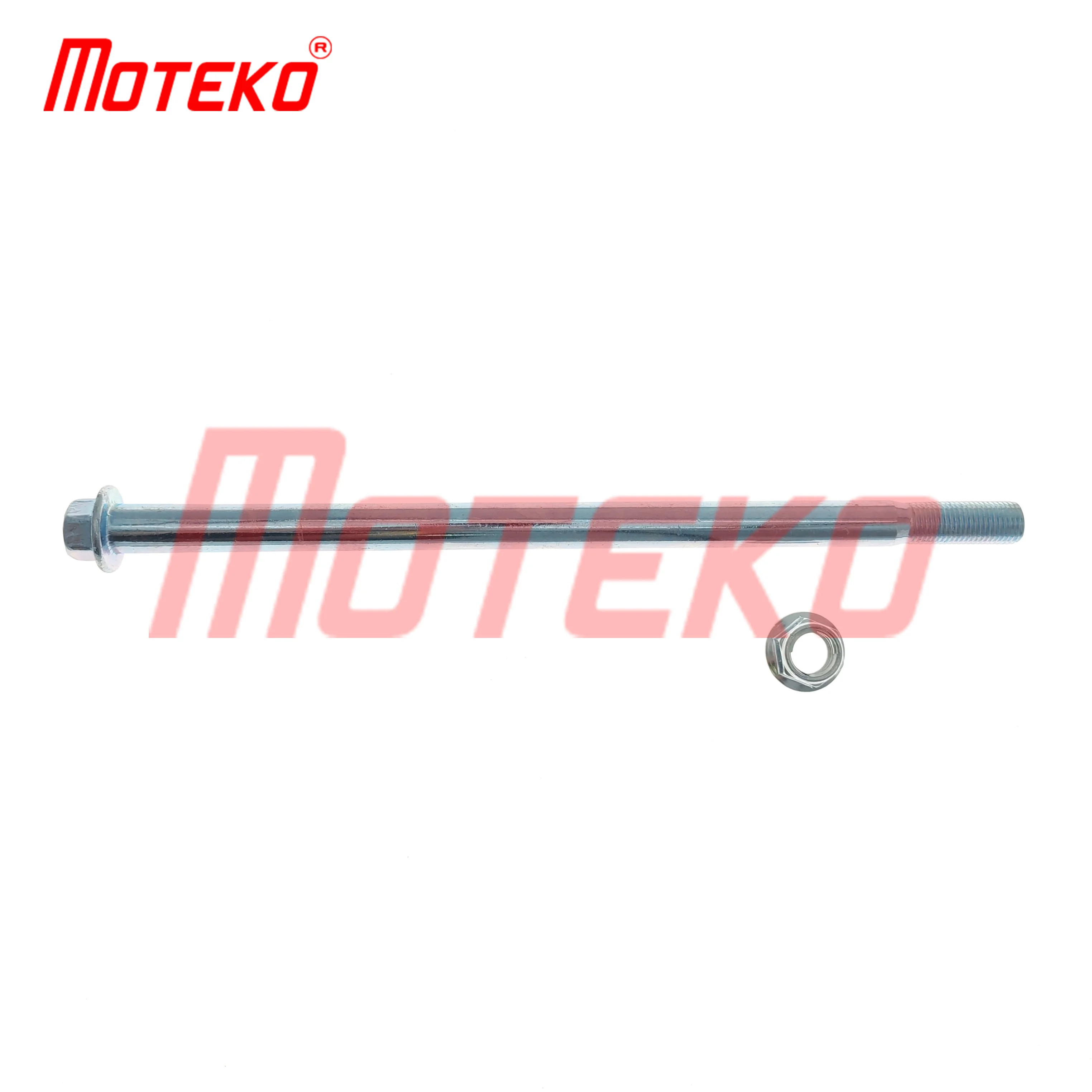 BX19110004 REAR WHEEL AXLE WITH NUT M15x275MM MOTORCYCLE ACCESSORIES FOR WY125 CGL125 GXT200 ZANELLA ZANELLA RX150