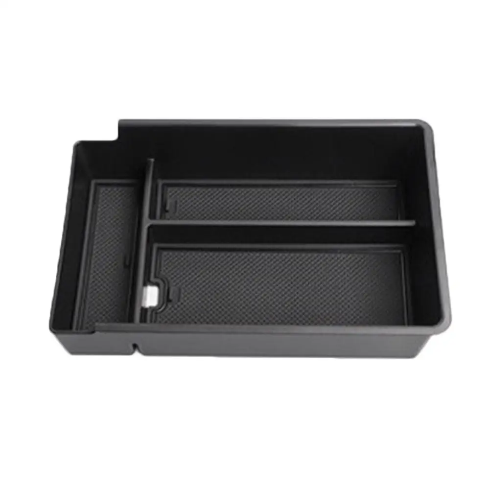 For Xpeng G6 Car Center Console Tray Armrest Storage Box Accessories Black Stowing Tidying Organizer Accessories Interior C N1W9