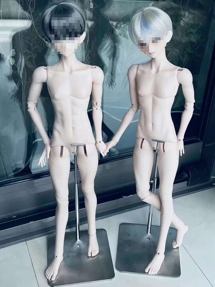 HeHeBJD 1/4 male body only, without head, resin dolls extra hands and high heel