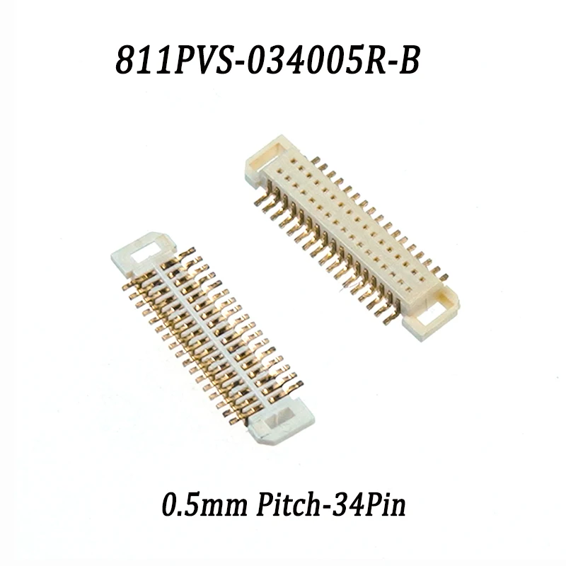 5/10/50(pcs/lot) 811PVS-034005R-B 0.5mm Pitch 34Pin, Board-to-Board Connector, Original in stock