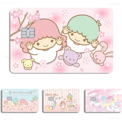 L-Little T-Twin s-stars Fashion Matte Gold Silver Black Matte Film Skin Sticker Tape for Bank Credit Debit Card