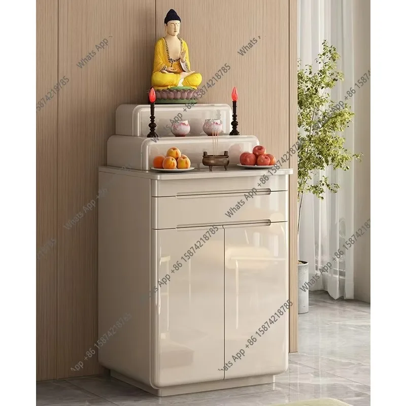 

Gi Table Incense Household Three-layer Table Modern Offering Shentai Buddha Offering Living Room Incense Table